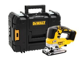 Akumuliatorinis siaurapjūklis DEWALT DCS334NT-XJ, 18 V, be akumuliatorių ir kroviklio, lagamine