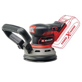 Akumuliatorinis ekscentrinis šlifuoklis EINHELL TP-RS 18/32 Li BL - Solo, 18 V, bešepetėlis variklis, šlifavimo pado skersmuo 125 mm, be akumuliatorių ir kroviklio