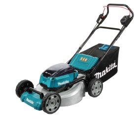Akumuliatorinė vejapjovė MAKITA DLM530Z, 2 x 18 V, 53 cm, 70 l krepšys, metalinis korpusas, be akumuliatoriaus ir pakrovėjo