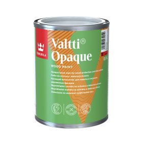 Lauko medienos dažai TIKKURILA Valtti Opaque VC, pusiau matiniai, ilgalaikė apsauga, 0,9L