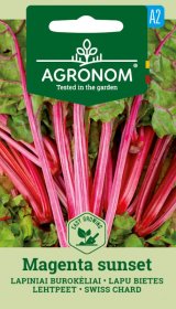 Daržovių sėklos, AGRONOM Burokėliai lapiniai MAGENTA SUNSET, 2 g.