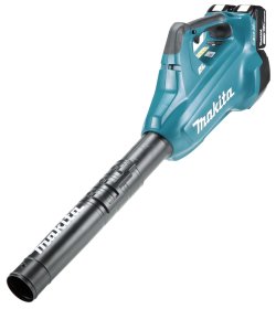 Akumuliatorinis pūstuvas MAKITA DUB362PT4, 2X18V, 4 x 5 Ah akumuliatoriai + dvigubas greitas kroviklis DC18RD
