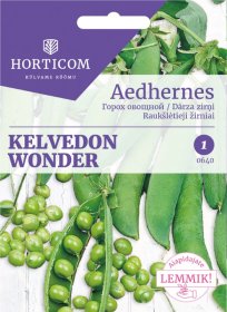 Daržovių sėklos, HORTICOM žirniai raukšlėtieji, 25 g