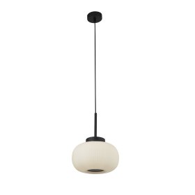 Pakabinamas šviestuvas SEARCHLIGHT Lumina, E27, 1 x 60W, 230V, 240 x 240 x 320 mm, maksimalus aukštis 1300 mm, 10272-1BK