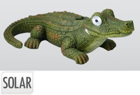 Sodo dekoracija KROKODILAS, 52 x 32 x 17,5 cm