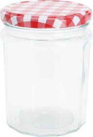 Stiklainis su dangteliu, 450 ml