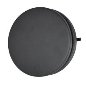Difuzorius EUROPLAST DMKP100A, d100 mm, padavimo, antracito sp., metalinis