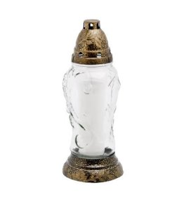 Kapų žvakė SI 126, degimo laikas 48 val., aukštis - 28 cm.