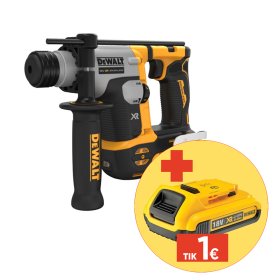 Akumuliatorinis bešepetėlinis perforatorius DEWALT DCH172N-XJ, smūgio jėga 1,6 J, 18 V, be akumuliatorių ir kroviklio