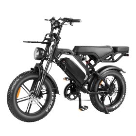 Elektrinis dviratis Sponge Scrambler Fat bike 700W, 48V 15Ah ličio jonų baterija, 80km, juodas 
