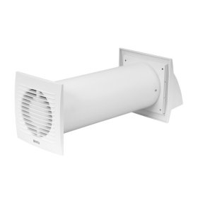Sieninis rekuperatorius EUROPLAST E-Extra, Ø150mm, su sieniniu jungikliu, EER150S