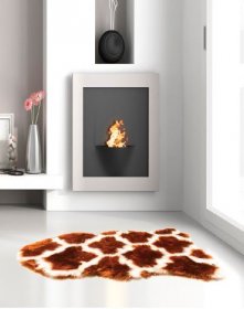 Kailis RICCO Almeria, 55 x 80 cm, baltos/rudos spalvos, 100% poliakrilas, 669-100