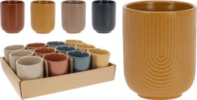 Puodelis be ąselės, 200 ml, 4 skirtingų sp.