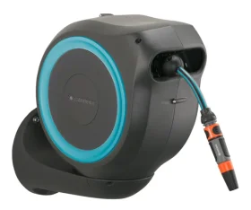 Ritė žarnai GARDENA, montuojama prie sienos Rollup S, automatinė 15 m, 11 mm