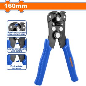 Automatinės izoliacijos nuėmimo replės WADFOW, 0.2-6 mm, 160 mm, WBQ3606