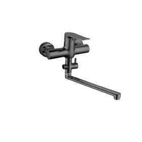 Vonios maišytuvas FANCY METALIC GREY, ilgu snapu, 170664