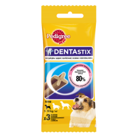 Skanėstas šunims PEDIGREE Dentastix, mažiems šunims, 3 vnt., 45 g