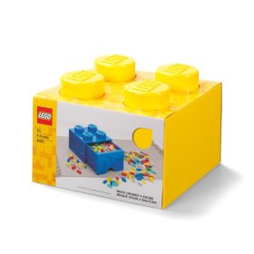 Daiktadėžė-stalčius LEGO, 25 x 18 x 25 cm., geltonos sp., N