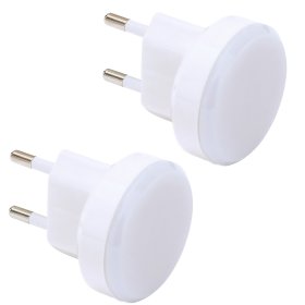 Sieninis šviestuvas ELECTRALINE 58311, 0,2 W, 230V, naktinis sieninis šviestuvas, komplekte 2 vnt.