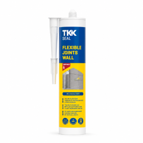 Silikoninis hermetikas TKK SEAL Flexible Joints Wall, 300 ml, baltas