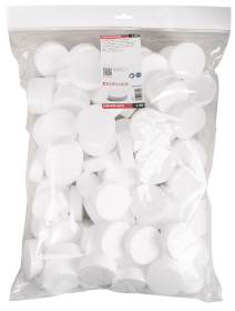 Polistirolo tabletė KOELNER, d-63 mm, storis 20 mm, baltos sp., 100 vnt.