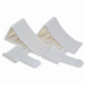 Automobilio priekabos atrama ratams (fiksatorius) su laikikliu ALBURNUS SS300, 1 vnt, maksimali apkrova naudojant 1 vnt 800 kg