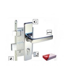 Įleidžiama spyna KURZEMES, ZV4-1 407Z-35803/C, su rankena, su cilindru