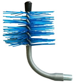 Šepetys S.A.E, granulinių krosnių, nailono, lankstus, d150, FB150