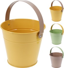 Vaikiškas kibirėlis, 3 skirtingos spalvos