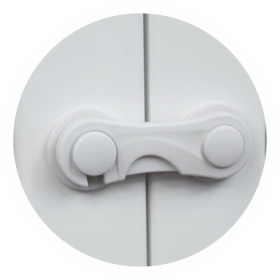 Spintelių durelių užraktas KIDS CARE, 2 vnt.