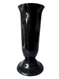 Pastatoma kapų vaza (57), grafito sp., vazos skersmuo 15 cm.