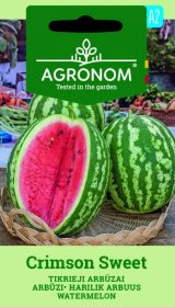 Daržovių sėklos, AGRONOM arbūzai tikrieji CRIMSON SWEET, 1 g.