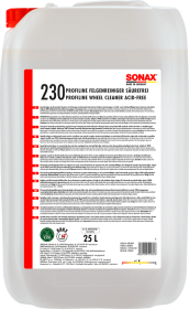 Automobilinis valiklis SONAX, ratlankiams, 25 L