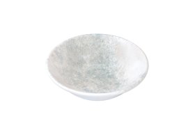 Dubuo PORLAND PIOLI, porcelianas, skersmuo 16 cm, baltos ir mėlynos sp.