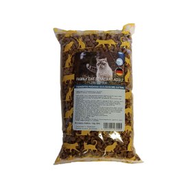 Sausas kačių ėdalas FAMILY CAT, suaugusioms katėms, su žuvimi, 1kg