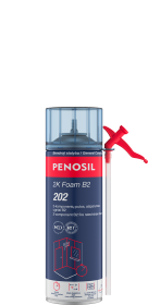 Dvikomponentės sandarinimo putos PENOSIL 2K Foam B2 202, šiaudelinės, 400 ml