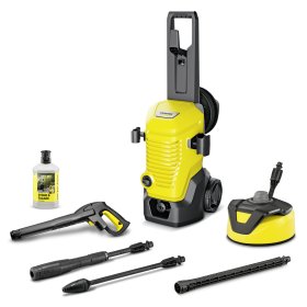 Aukšto slėgio plovykla KARCHER K 4 WCM Premium Home EU, slėgis iki 130 bar, vandens srautas 420 l/h, galia 1,8 kW, 1.324-232.0