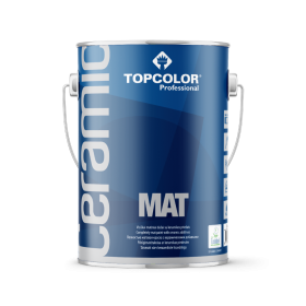 Vandeniniai vidaus dažai TOPCOLOR Ceramic Mat, 4,5 L, A bazė, matiniai, sienoms