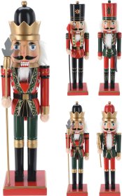 Statulėlė Spragtukas, mediena, 4 skirtingi dizainai, aukštis 38 cm