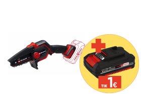 Akumuliatorinis pjūklas EINHELL GE-PS 18/15 Li BL Solo, be akumuliatoriaus ir kroviklio