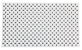 Vonios kilimėlis RIDDER NEVIS, 39 x 68 cm, baltas, PP / TPE, 6108001