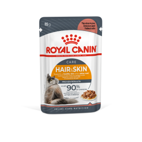 Konservuotas kačių ėdalas ROYAL CANIN, visavertis pašaras suaugusioms katėms (ploni griežinėliai padaže), 12 vnt x 85 g
