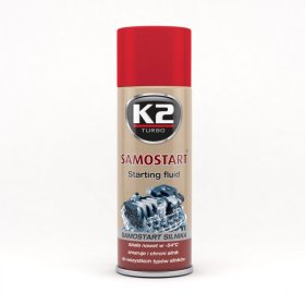 Priemonė variklio užvedimui K2 Samostart, 400 ml