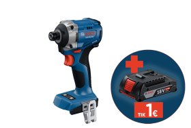 Akumuliatorinis veržliasukis BOSCH Professional GDR 18 V-215, SOLO, 18 V, be akumuliatoriaus ir kroviklio, 06019N2020