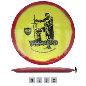 Diskgolfo diskas DISCMANIA Horizon Vanguard, S-Line, yellow/red