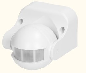 Judesio jutiklis SPECTOR LIGHT 17900S, IP44, 180 laipsnių, 12 m, 1200W, 220-240V, 3-2000LUX, infrared sensorius, 86,4 x 60,4 x 95 mm, baltos sp.