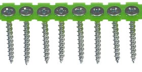 GKP sraigtai juostoje ESSVE Kombi, 3,9 x 40 mm, cinkuoti, 1000 vnt.