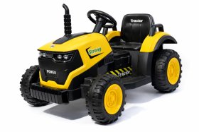 Vaikiškas traktorius MUJS319, 12V 4.5A, spl. geltona, 860x500x517 mm