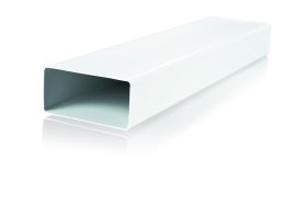 Ventiliacinis ortakis PLASTIVENT, 55 x 110, L-1,5 m, plastikinis, baltas, 5015