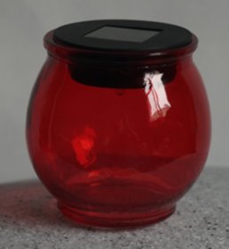 Lauko šviestuvas SUNLUX 8014, su saulės elementais/baterija, vazonas, 9 x 9 x 9 cm, A170690036, ST